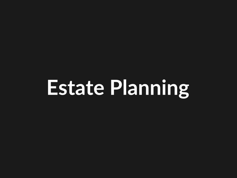 Estate Planning